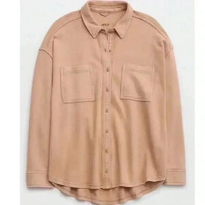 Aerie Lumberjane Fleece Shirt